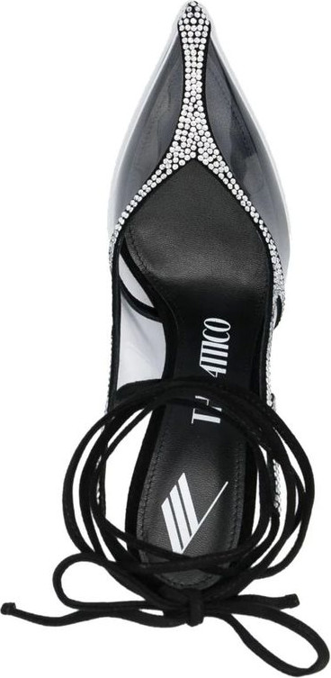 Black Pvc Platform Pumps The Attico