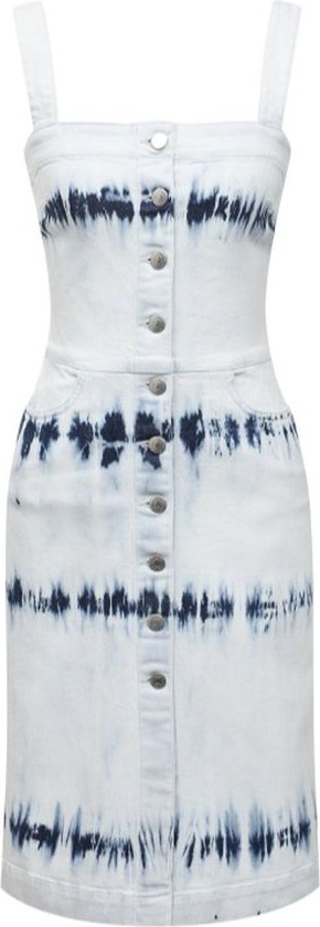 Blue Polyester Casual Dress Stella McCartney Anya