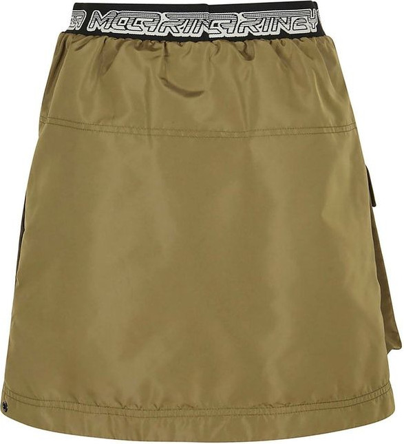 Bicolor Polyester Mini Skirt Stella McCartney
