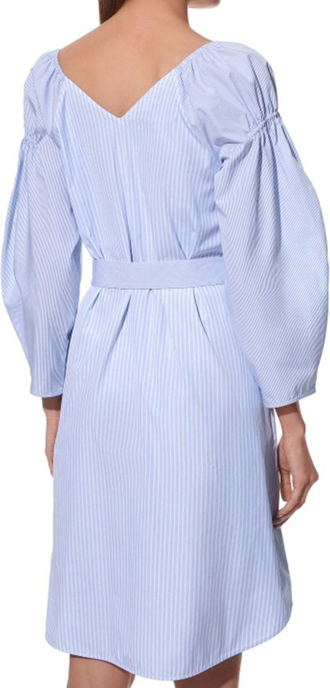 Blue Cotton Casual Dress Stella McCartney
