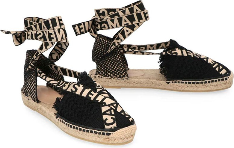 Эспадрильи из черного канваса от Stella McCartney