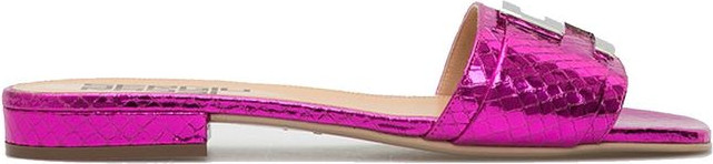 Босоножки Sergio Rossi Multicolor из телячьей кожи