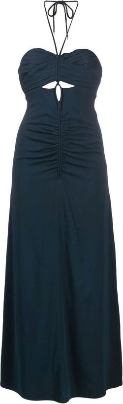 Graues legeres Kleid aus Viskose