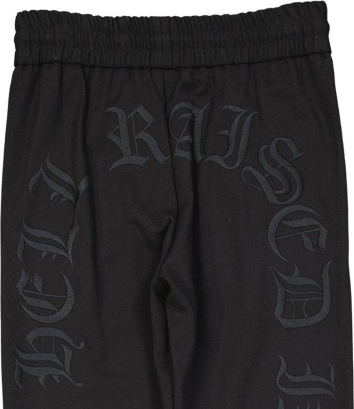 Black Elastane Joggers Philipp Plein