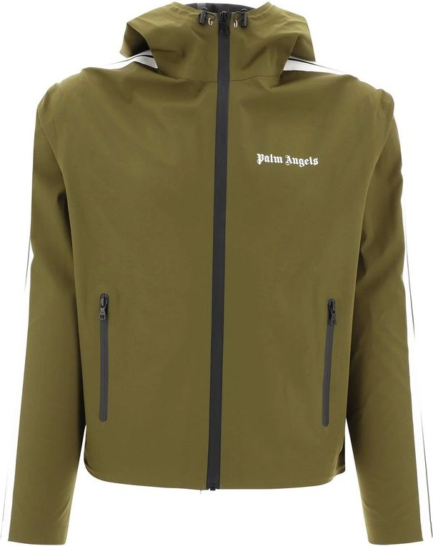 Bicolor Polyethylene Full-Length Jacket Palm Angels