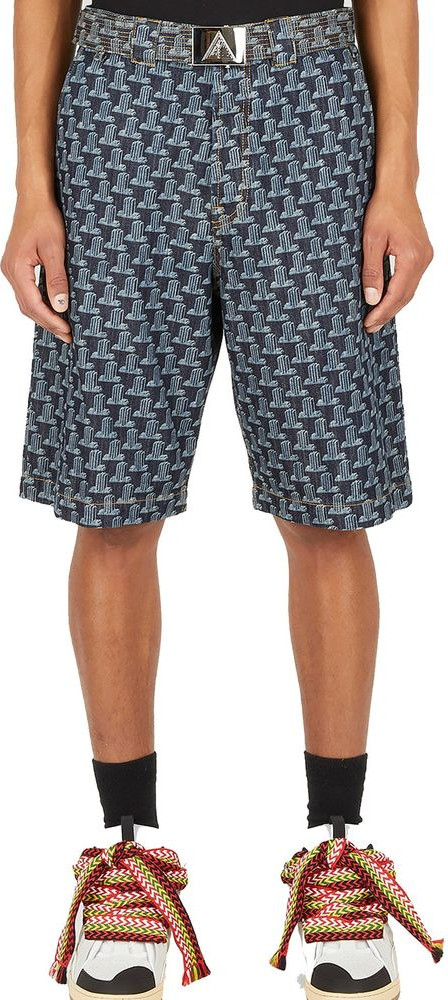 Lanvin Blaue Jeans-Shorts