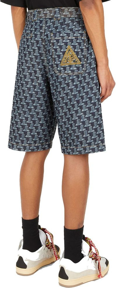 Lanvin Blaue Jeans-Shorts