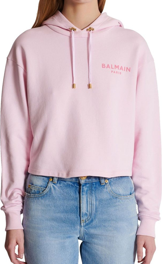 Многоцветная хлопковая толстовка Balmain