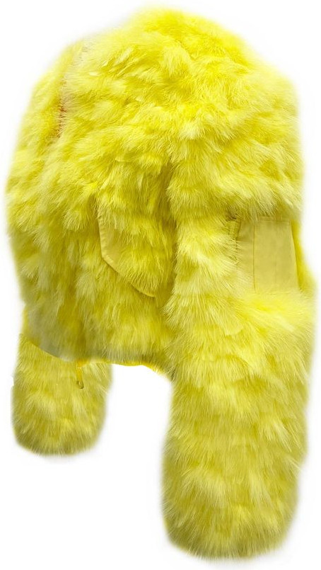 Bicolor Feather Bomber Dsquared2