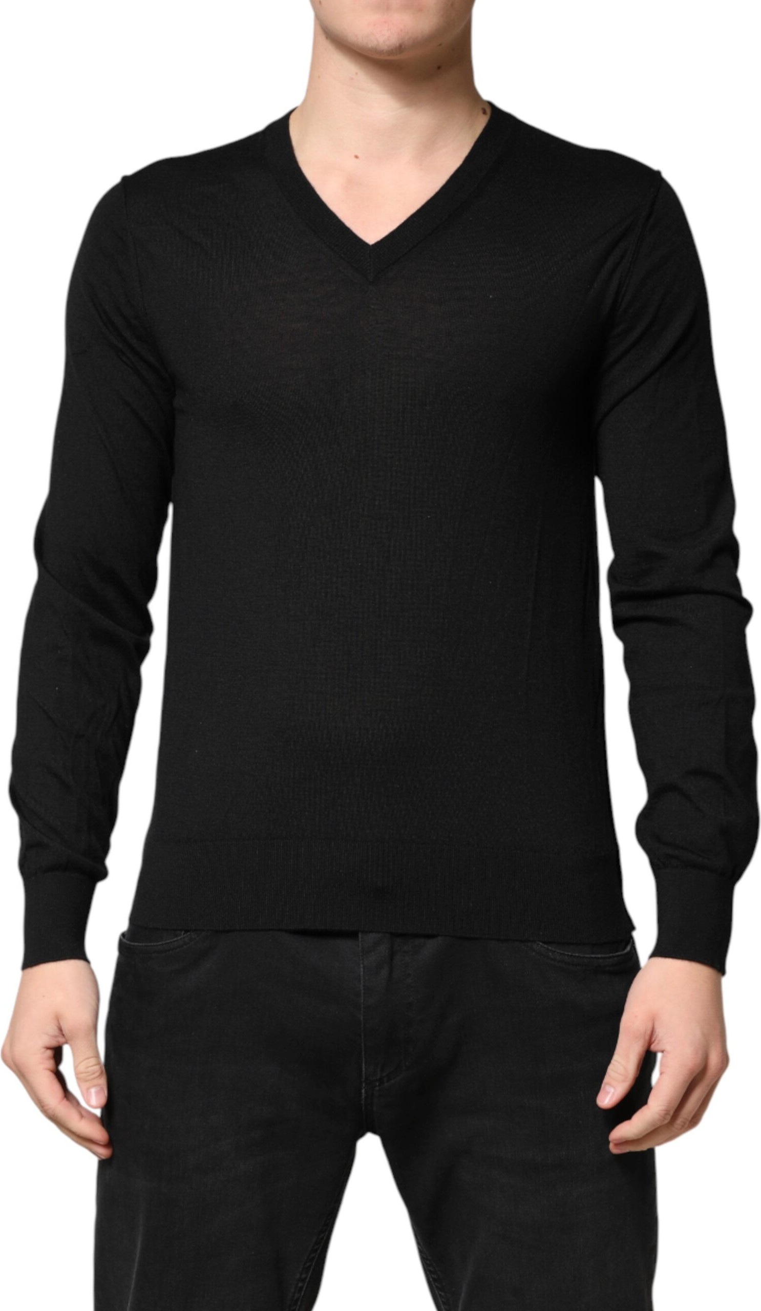 Dolce & Gabbana V-Neck Pullover Sweater