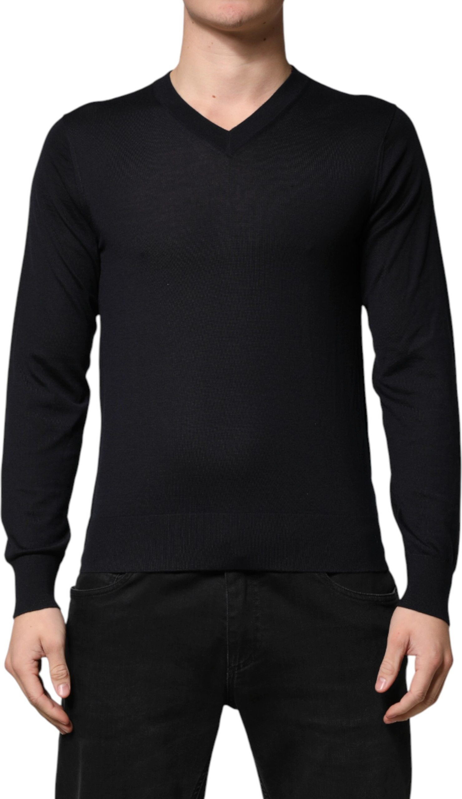 Dolce & Gabbana V-Neck Pullover Sweater