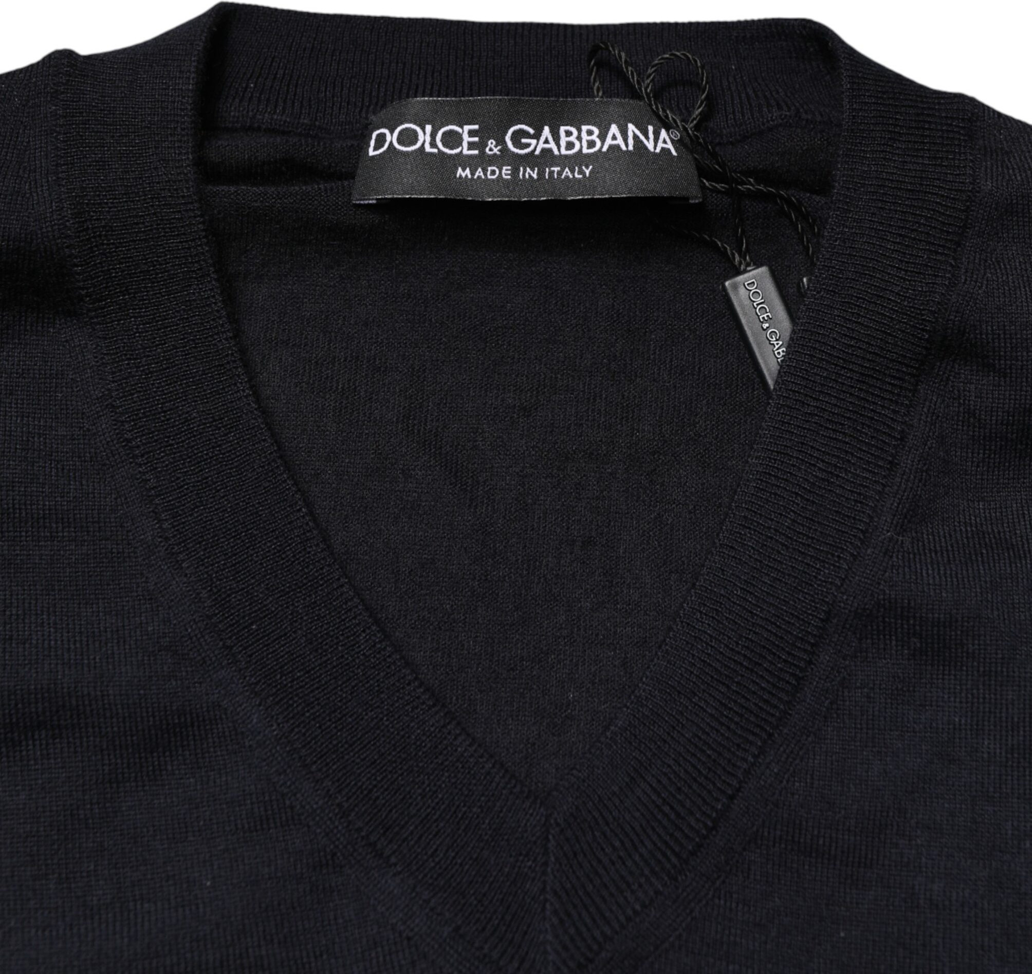 Dolce & Gabbana V-Neck Pullover Sweater