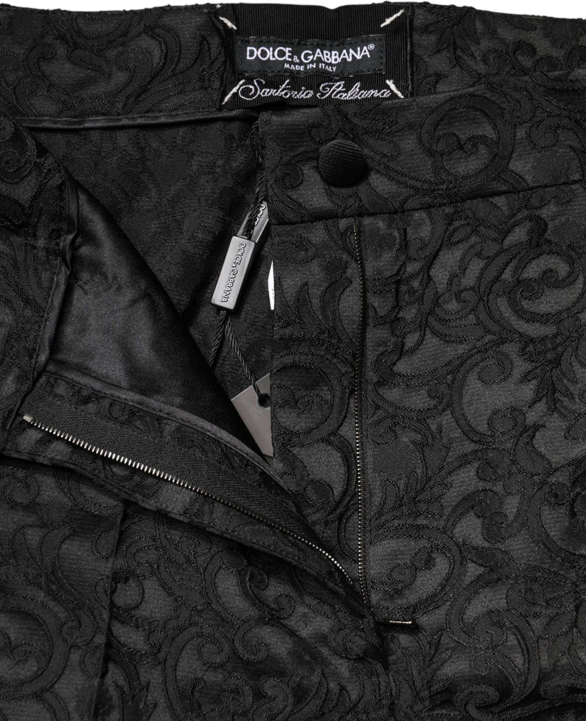 High Waisted Trouser Pants Dolce & Gabbana