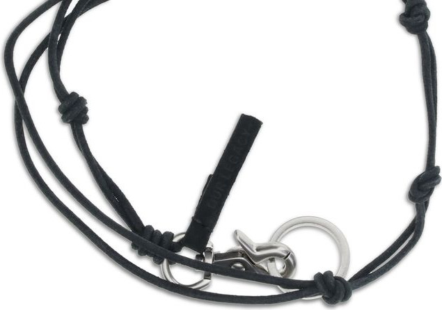 Ожерелье Black Calf Leather Bos Taurus