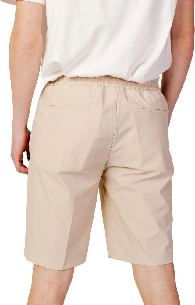 Beige Nylon Shorts Suns