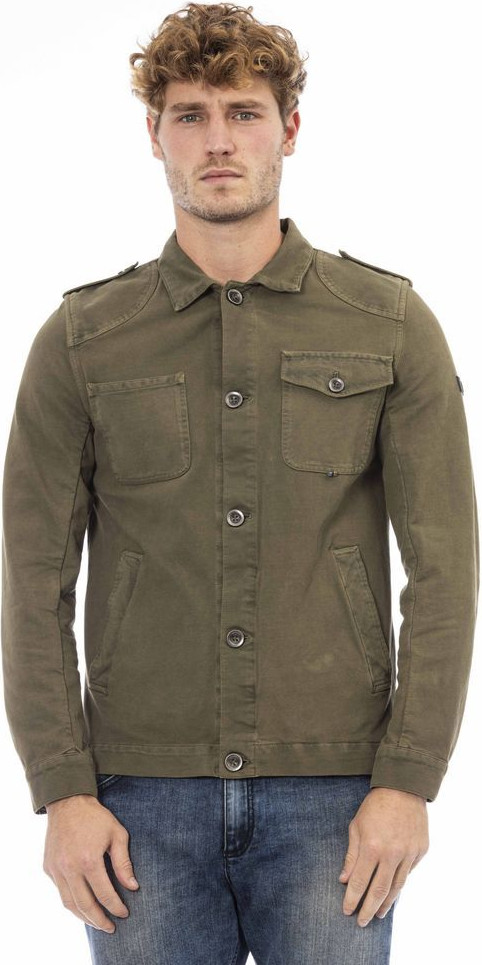 Bicolor Cotton Coat Distretto12