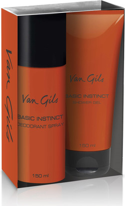 Van Gils Basic Instinct Deodorant Spray & Shower Gel Set