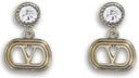 Gold Metal Earrings Valentino Garavani