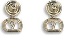 Gold Metal Earrings Valentino Garavani