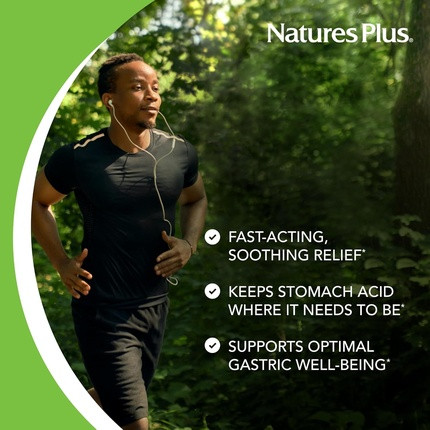 Nature's Plus GI Natural Reflux Ease Vanilli Saqichli Planshetlari