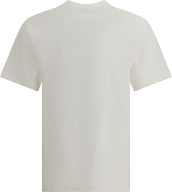 Cream Cotton T-Shirt Burberry
