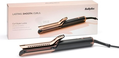 Babyliss Curl Styler Lustre Hair Curler Ceramic Titanium 38mm