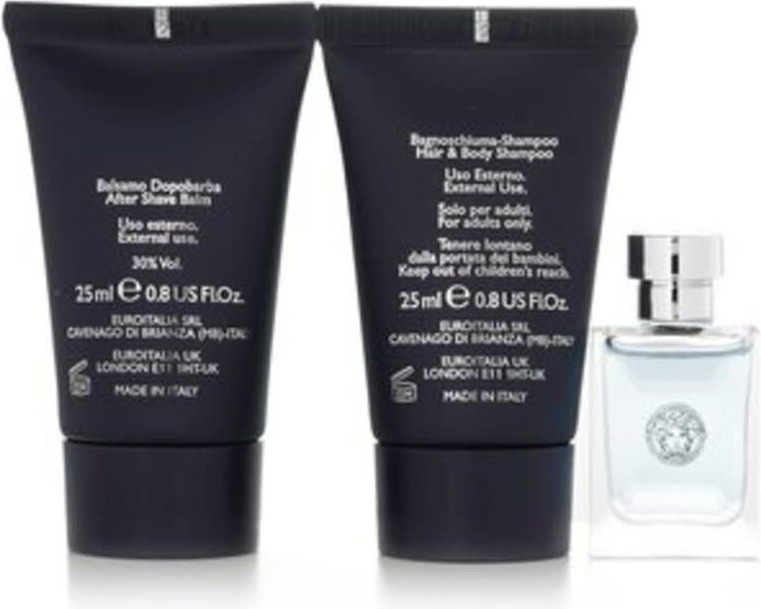 Eau de Toilette Gift Set Versace Pour Homme