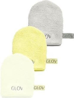 Skin Makeup Remover And Face Cleansing Glove Glove It Baby Banana Ivory Silver Stone 3 Pieces