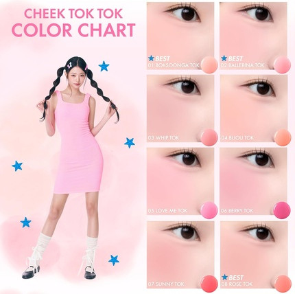 Amuse Seoul Cheek Tok Tok Liquid Blush