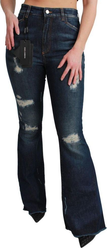 Jeans Dolce & Gabbana Blauw Katoen Flare