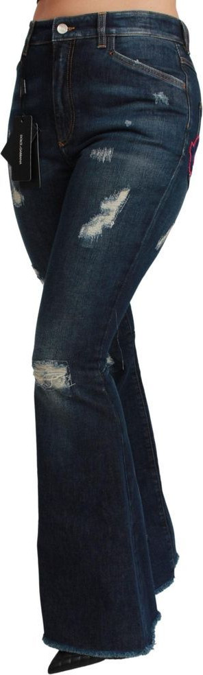 Jeans Dolce & Gabbana Blue Cotton Flared