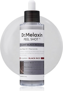 Peeling Ampoule Dr. Melaxin Peel Shot Glow Black Rice Peeling Ampoule