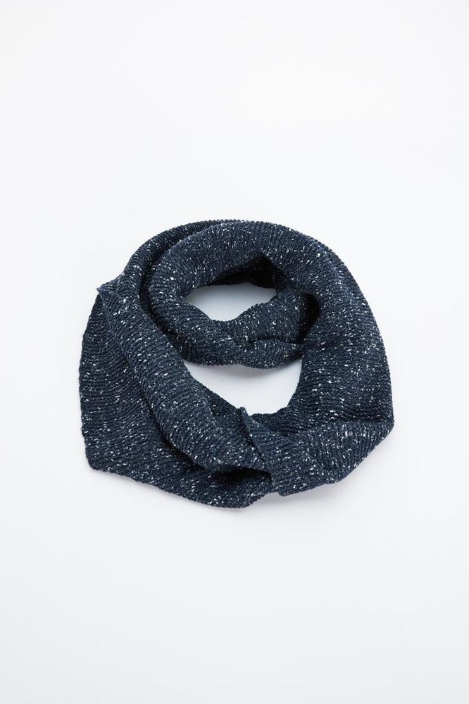 Blue Marabou Scarf by Gas