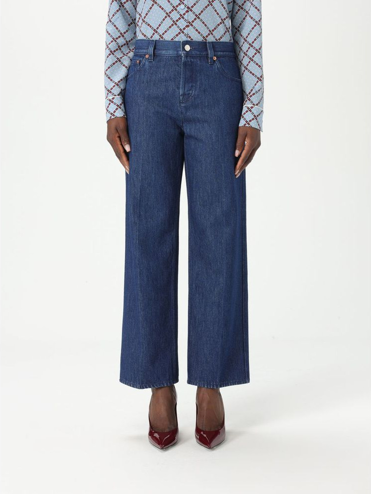 Blaue Jeans aus Baumwolle Denim Gucci