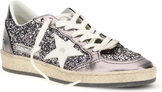 Кроссовки Ballstar Glitter Golden Goose