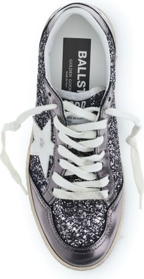 Кроссовки Ballstar Glitter Golden Goose