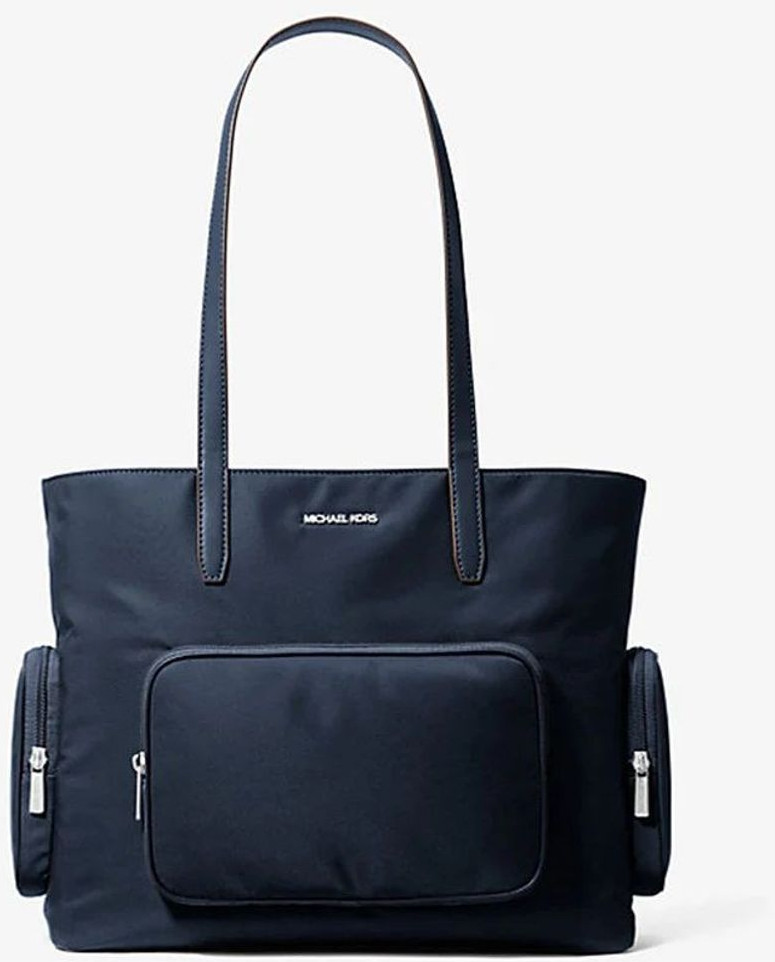 Blue Nylon Tote Bag Michael Kors