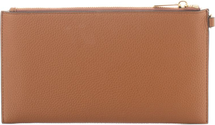 Schwarze Leder Pochette Michael Kors