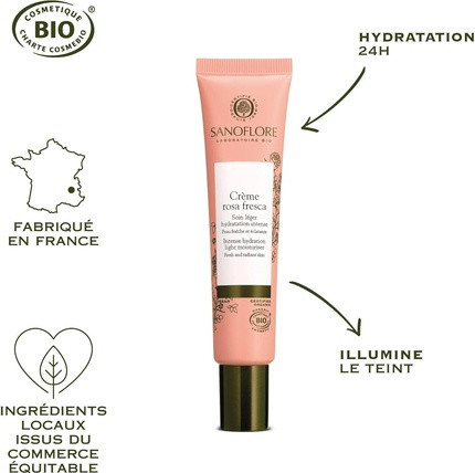 Sanoflore Rosa Fresca leichte Creme