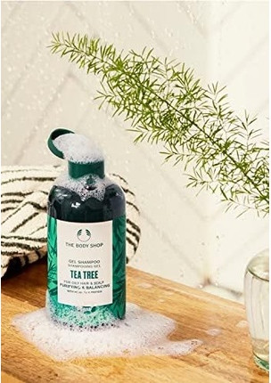Shampoo Gel The Body Shop Tea Tree Purifying & Balancing