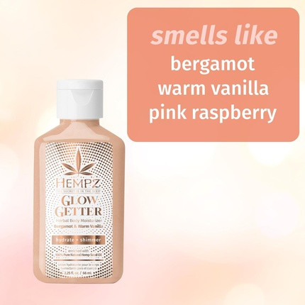 Daily Moisturizing Cream Hempz Glow Getter Mini