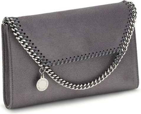 Gray Polyester Shoulder Bag Stella McCartney