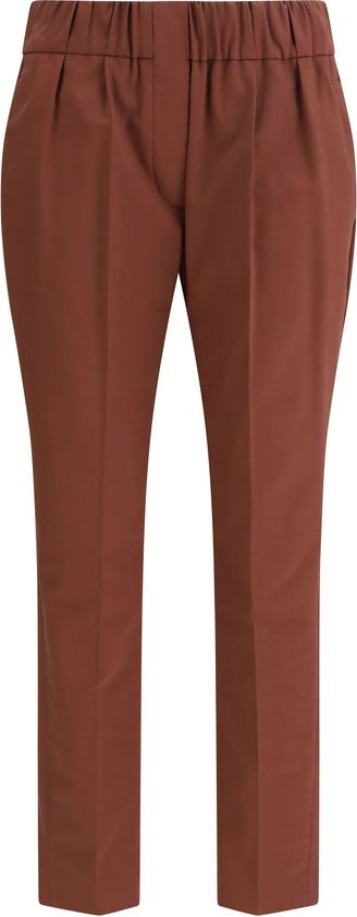 Хлопковые брюки Brunello Cucinelli