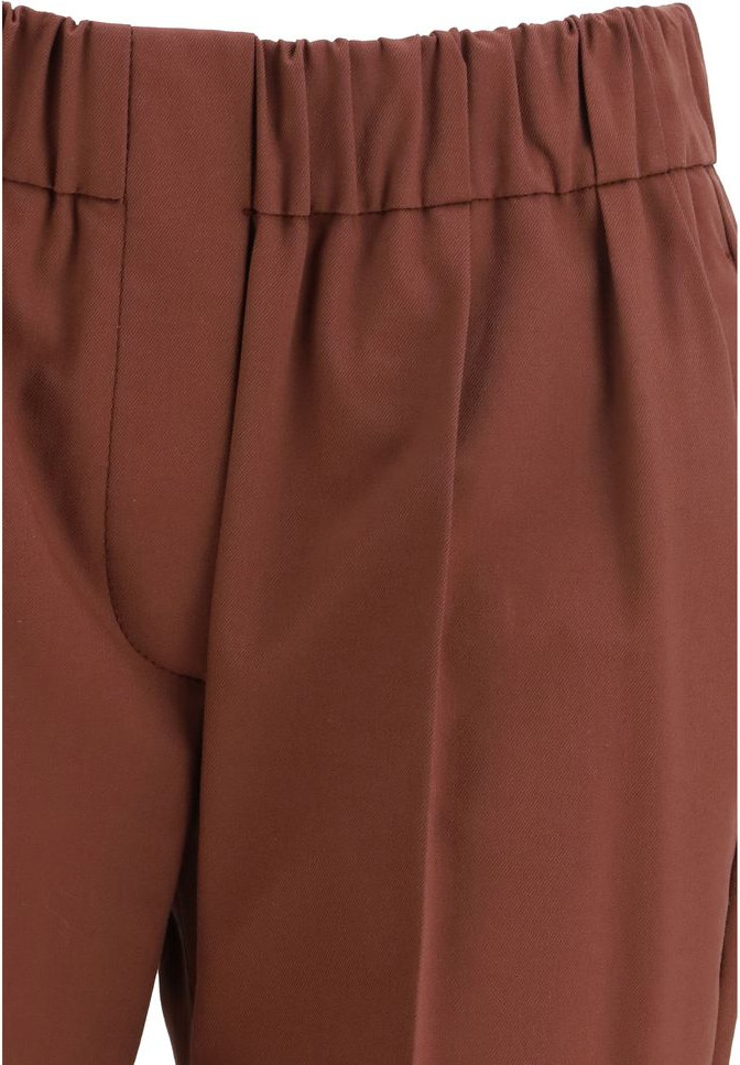Хлопковые брюки Brunello Cucinelli