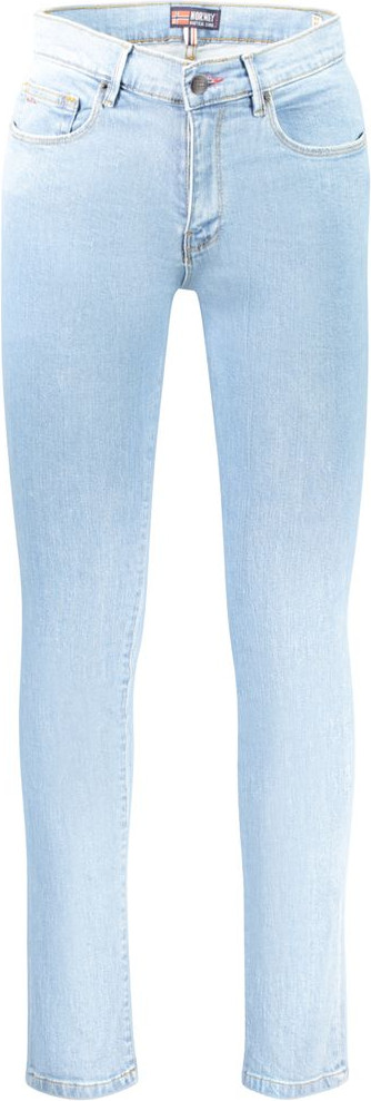 Azzurro Cotton Jeans Geographical Norway