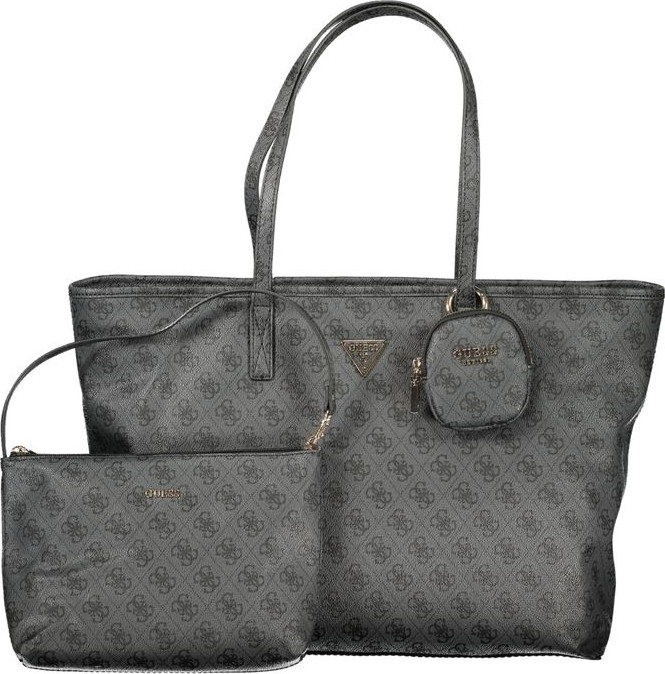 Gray Polyethylene Handbag Guess Shoes