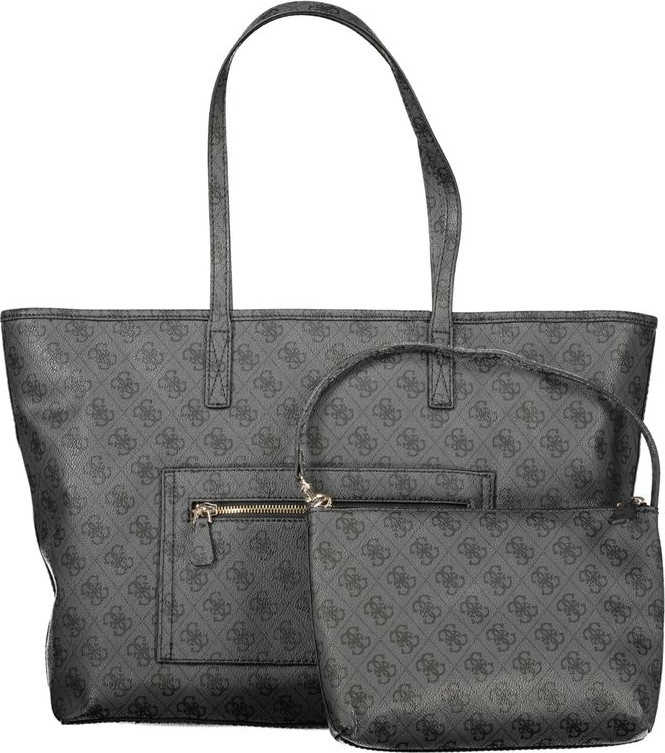 Gray Polyethylene Handbag Guess Shoes