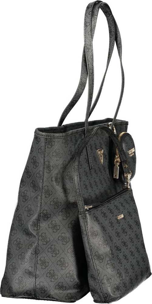 Gray Polyethylene Handbag Guess Shoes