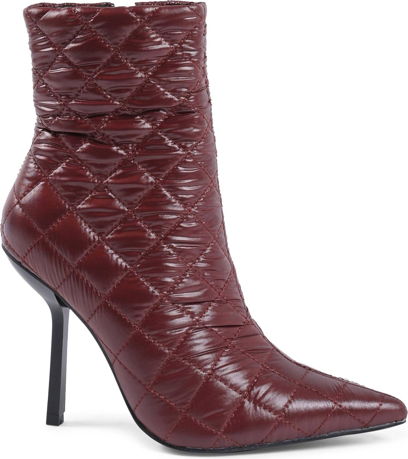 Bordeaux Fabric Ankle Boots 19V69 Italia