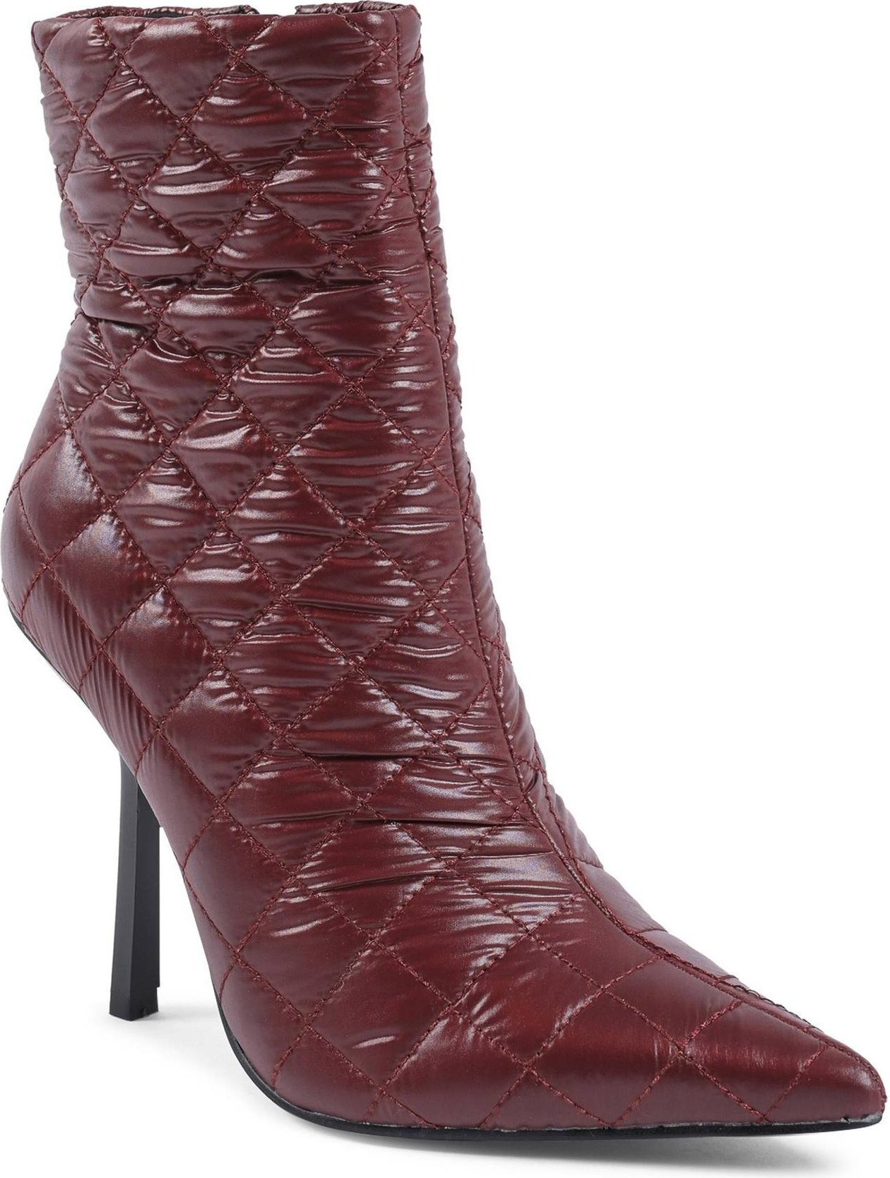 Bordeaux Fabric Ankle Boots 19V69 Italia